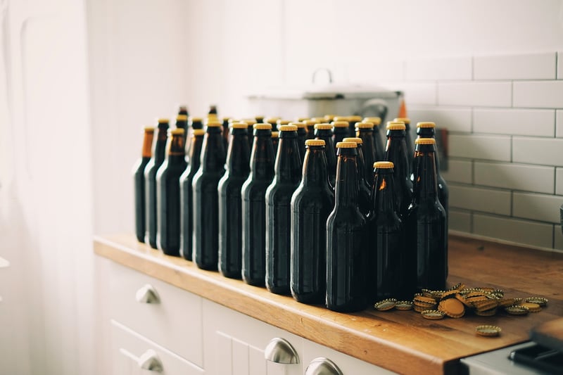 Bottle Cap Mosaic